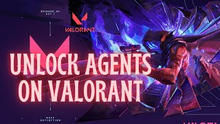 How to Unlock Agents on Valorant 2024  Valorant Agents Unlock [upl. by Goetz]