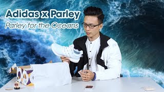 Adidas X Parley Ultraboost 30 white  unbox amp review [upl. by Paloma]