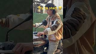 Meteor 350 try to startcoreanboyyoutubeshortsautomobile himachalriders royalenfieldviralvideo [upl. by Anilesor]