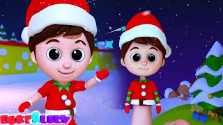 Noël Doigt Famille Noël Chansons et Vidéos de Dessins Animés pour les Enfants [upl. by Aihsenak]