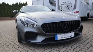 Mercedes AMG GTS C190 Vorfacelift  Kühlergrill in schwarz ab 599 € mit Einbau  Panamericana Umbau [upl. by Ormsby]