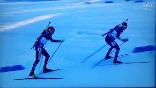 Jaktstart Lenzerheide 🇸🇪 Martin Ponsiluoma 4 Världscup Skidskytte 2324 [upl. by Oirrad796]