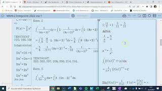 Jakolaskun integrointi  Logaritmin derivaatta [upl. by Horne]