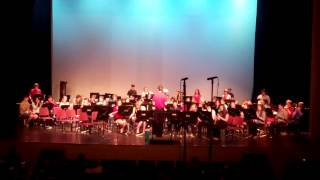 May 21 2013  5 of 8  Wind Ensemble  Aces High March [upl. by Allets]