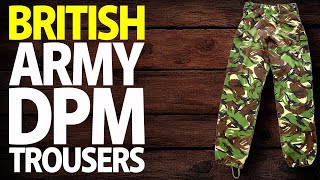 British Army DPM Trousers Pants Size 30 Waist Review Military Surplus Camouflage Tactical Gear [upl. by Georgie]