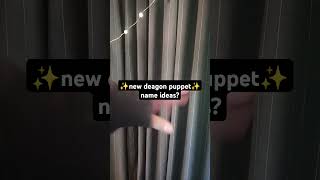 ✨new dragon✨  6 sUb SpEcIaL dragonpuppets [upl. by Ijneb]