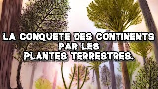 PALÉOBOTANIQUE 6  La Conquête des continents par les Plantes terrestres  Les premières forêts [upl. by Cirone]