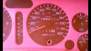 97 Dodge Ram 2500 Instrument cluster gauge problems [upl. by Ahsienar]