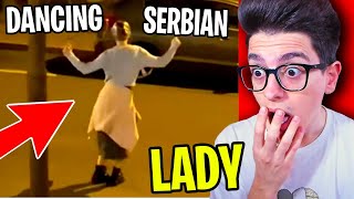 REAGIAMO AI TIK TOK PAUROSI SULLA DANCING SERBIAN LADY [upl. by Ailime]