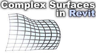 Complex Surfaces in Revit Tutorial [upl. by Tildi297]