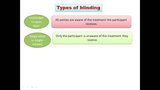 What is Blinding in Clinical Trial [upl. by Ijneb720]