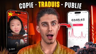 COPIE et TRADUIS des Vidéos Chinoises puis Publieles sur TikTok 150€jour [upl. by Matty603]