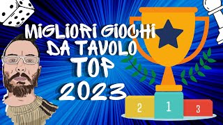 TOP GIOCHI DA TAVOLO 2023  I migliori amp Awards [upl. by Leirua]