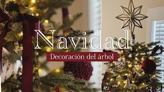 DECORACIÓN DEL ÁRBOL DE NAVIDAD 2024  IDEAS PARA DECORAR EN NAVIDAD  CHRISTMAS TREE DECOR [upl. by Fruma]