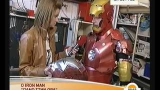 IRON MAN ON LIVE TV  COSPLAY CORP [upl. by Trudy]