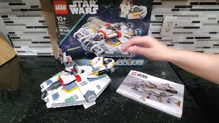 LEGO Star Wars Ahsoka Ghost amp Phantom II Star Wars Playset Review [upl. by Frost]