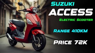 Suzuki Access Ev 2024 Range 410KM LAUNCHED [upl. by Nalyak]