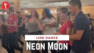 Neon Moon  Line Dance💃🕺 [upl. by Aisemaj]