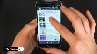 Samsung Galaxy S4 videoreview da Telefoninonet [upl. by Bryan]