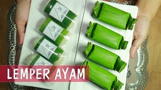 Cara Membuat lemper ayam  Resep lemper ayam  Dapur Sekilas Info [upl. by Legnalos]