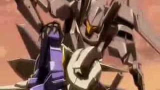 Gundam 00 Gundam Exia VS Flag First Time [upl. by Houghton]