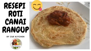 Malaysian food 08  Roti Canai RangupSimple Resepi  Cook with Pharmacist [upl. by Sherurd]