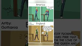 America vs england ✅🤣😂👍 shortvideo memes shorts [upl. by Aihselef]