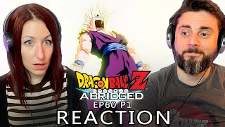 THAT TRANSFORMATION  Her First Reaction to Dragon Ball Z Abridged  Episode 60 Part 1 [upl. by Asseralc]