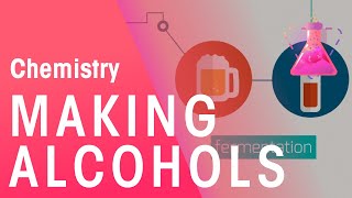 Making Alcohols by Fermentation amp from Ethene  Organic Chemistry  Chemistry  FuseSchool [upl. by Ynehteb]