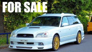 SOLD  2002 Subaru Legacy 5speed Twin Turbo GTB ETune [upl. by Eidoc]