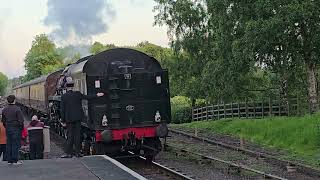 Token exchange at Rothley Station Standard 5  73156 arrinvg with dining set [upl. by Aslam]