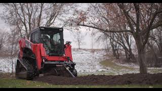 Skid Steer Trencher Attachment Highlight Skid Pro [upl. by Ynohtna]