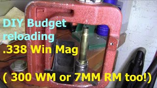 DIY Budget Reloading 338 Winchester Magnum Part 1 [upl. by Aneeroc]