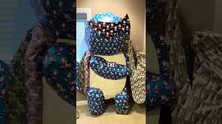 WRAPPING 9ft Tall FAMILY GUY Characters Out Of WRAPPING PAPER…🤯 shorts familyguy wraptheworld [upl. by Hcahsem]