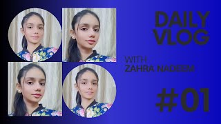 My first vlog😊  Cousins ka reaction🤨 Zahra Nadeem [upl. by Atteynad264]