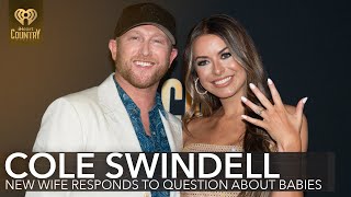 How Cole Swindells New Wife Responded To Question About Babies  Fast Facts [upl. by Dawna]