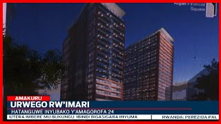 Perezida KAGAME yashyize ibuye ry’ifatizo ahagiye kubakwa Kigali Financial Square yamagorofa 24 [upl. by Tab]