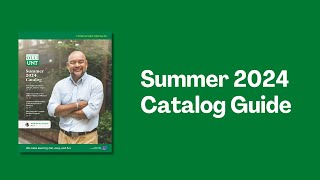 Summer 2024 Catalog Guide [upl. by Aisat]