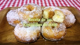 Como hacer rosquillas de anís receta simple [upl. by Gehlbach]