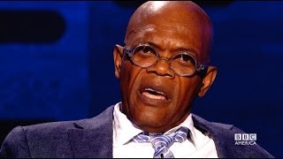 SAMUEL L JACKSON Does Pulp Fiction Ezekiel 2517 Speech  The Graham Norton Show on BBC AMERICA [upl. by Etnauj]