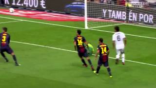 Khedira amazing run against 4 Barcelona players 2982012 [upl. by Hall]