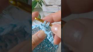 How To Back Post Single Crochet Easy Baby Hat [upl. by Acinorej338]