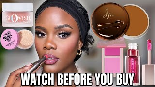 Testing VIRAL TikTok Makeup  Danessa Myricks Blurring Balm Powder [upl. by Tinya3]