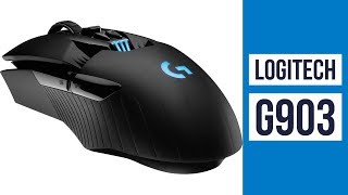 Logitech G903 Lightspeed Gaming Mouse ► G903 Unboxing ◄ Wireless Charging Gaming Mouse Review [upl. by Vasiliu518]