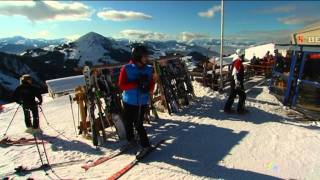 Der Bergdoktor Hans Sigl beim Skifahren [upl. by Courtund352]