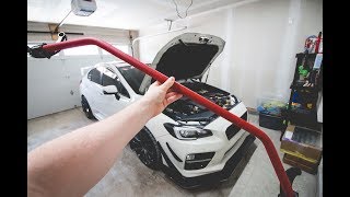 Perrin Strut Brace for 2016 Subaru WRX [upl. by Nolyaw135]