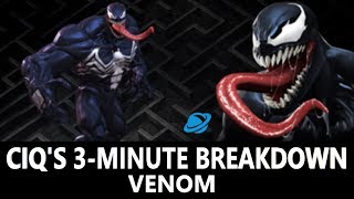 How to Use Venom  Ciqs 3Minute Breakdown  Marvel Contest of Champions [upl. by Claus]