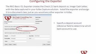 RECI Basic ICL Exporter for Kofax [upl. by Joletta216]