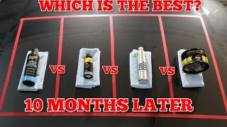 Whats The Best 10 Month Update Gyeon Can Coat v Meguiars Hybrid Coating v Carpro Lite v Fusso Coat [upl. by Un]