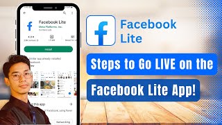 How To Do Live in Facebook Lite [upl. by Niamart963]